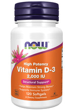 Buy now NOW Foods, Vitamin D3 2000Iu (Softgels) at indiglob india
