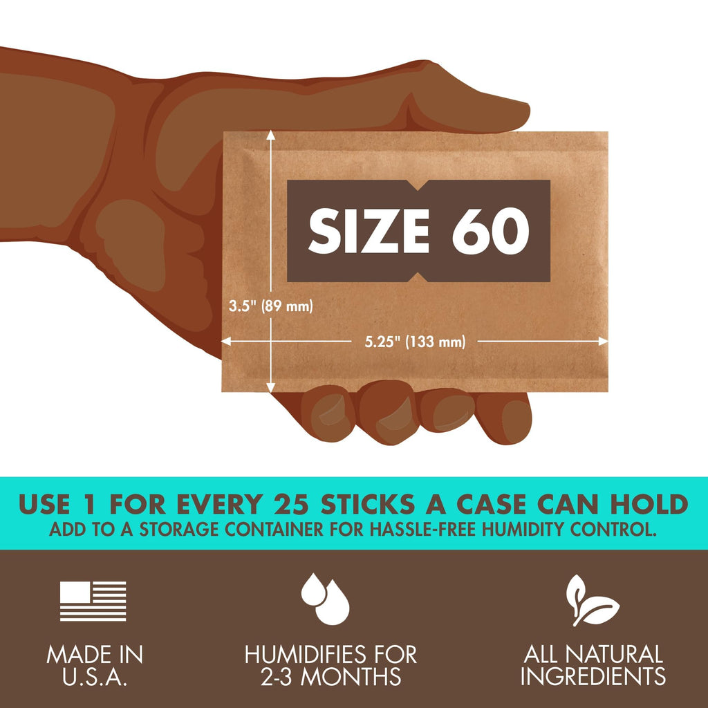 Boveda 72% Humidity Control Pack, Size 60, Single - for Dry Environments