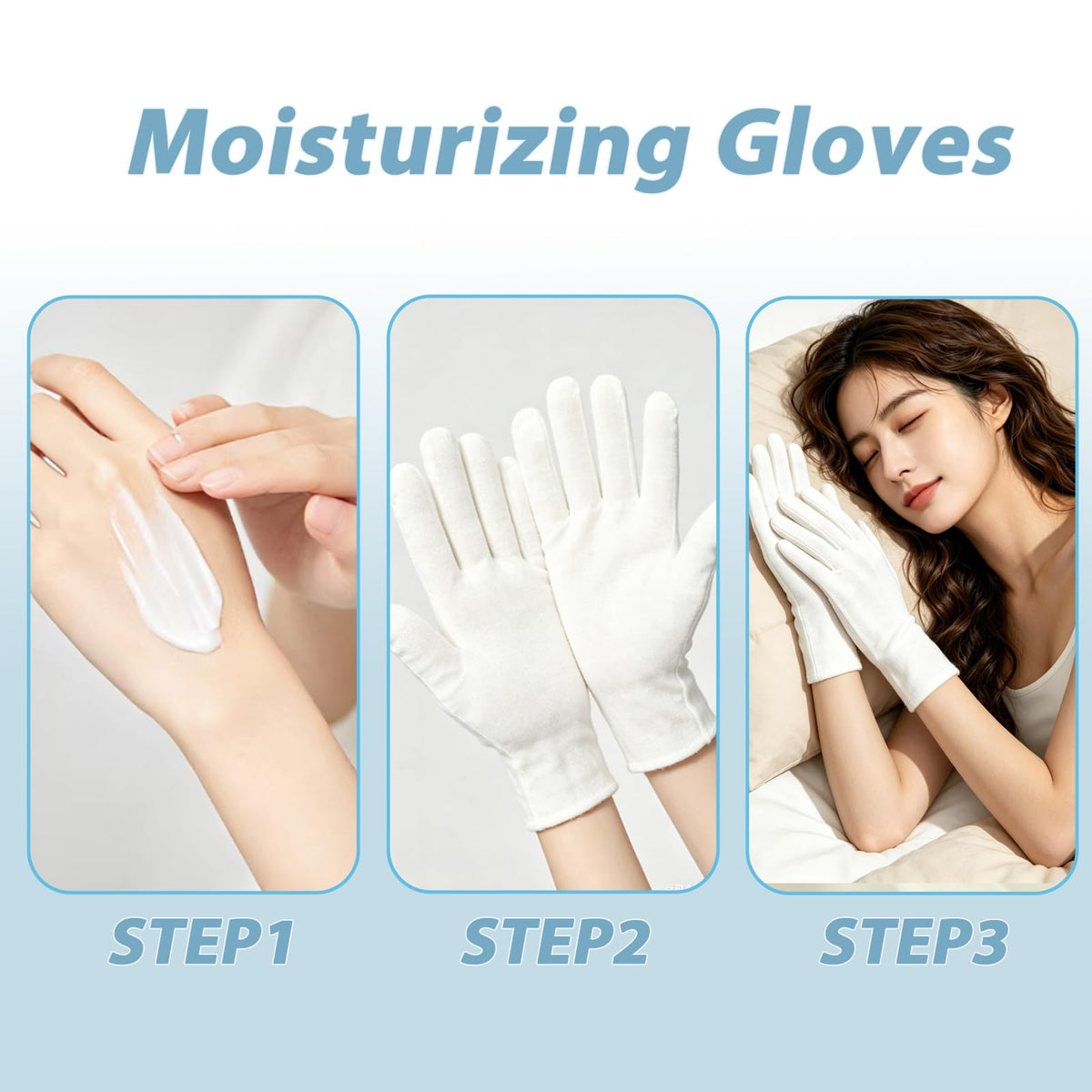 30 Pcs White Cotton Gloves, Unisex, Soft, Stretchable