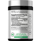 Horbäach Black Elderberry | 300 Capsules | Sambucus Supplement | Non-GMO & Gluten Free