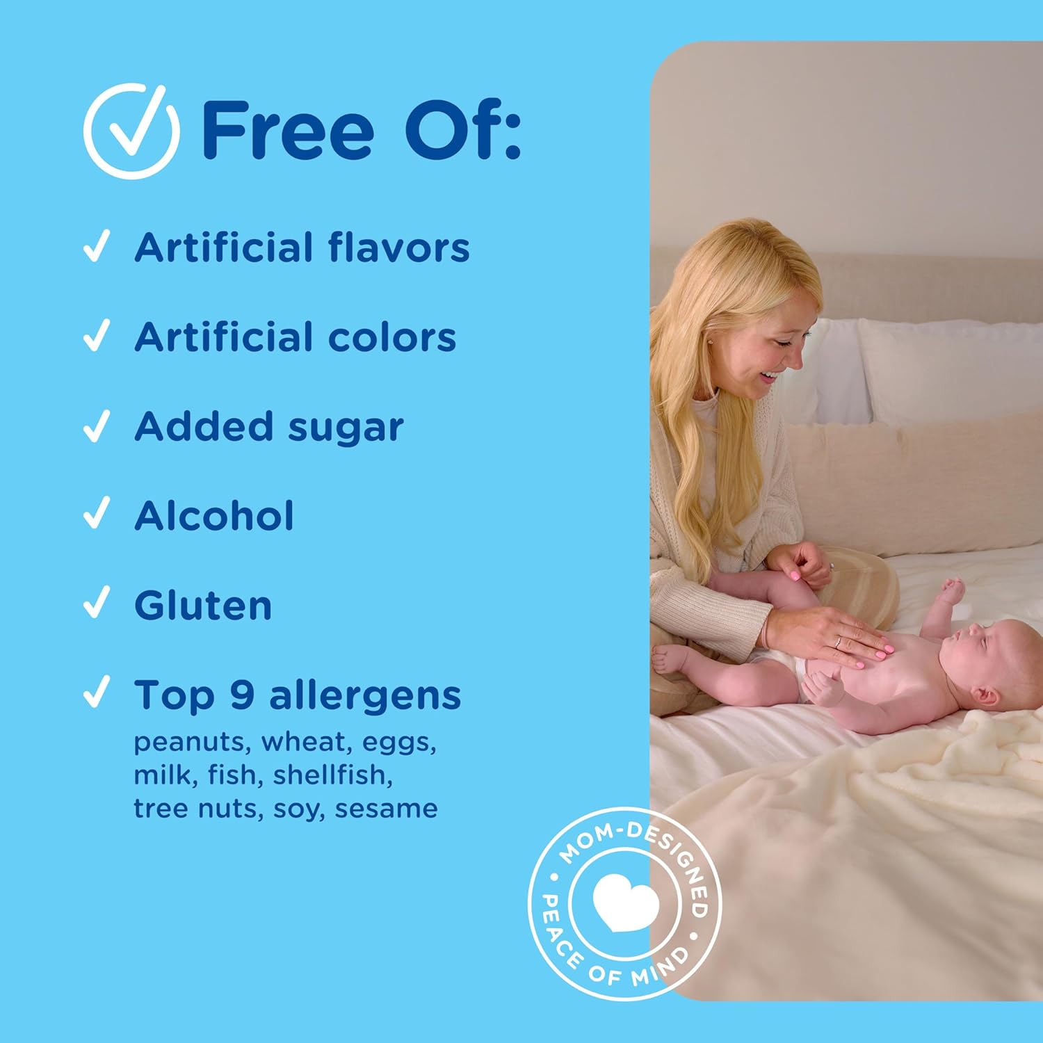 Buy now Mommy's Bliss Baby Probiotic Drops, Daily Gas, Constipation, and Colic Symptom Relief + Immune Support, Newborns & Up, 0.34 Fl Oz (30 Servings) at indiglob india