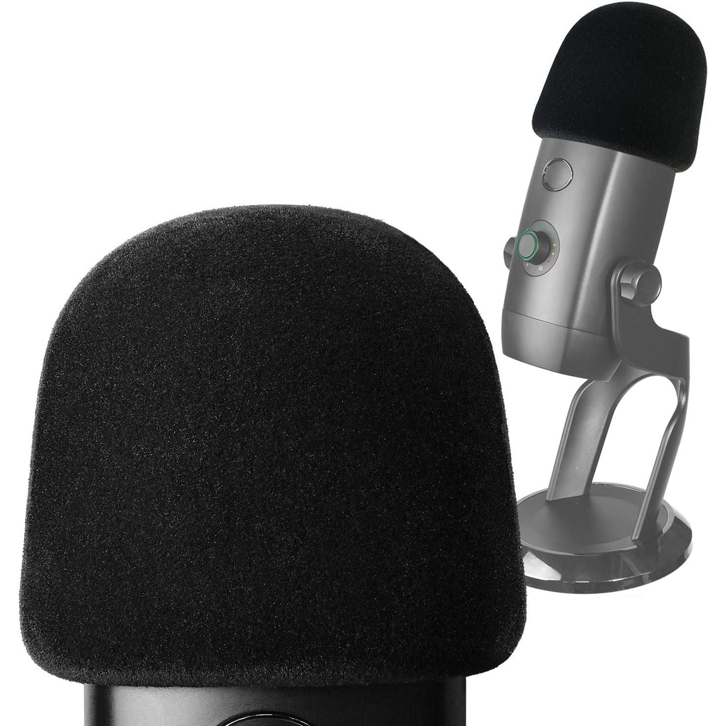 Buy now YOUSHARES 2PCS Blue Yeti Pop Filter for Blue Yeti Microphone, Yeti Foam Windscreen with Dead Cat Blue Yeti Mic Cover for Yeti Mic and Blue Yeti Pro USB Microphone Foam Cover for Blue Yeti X at indiglob india