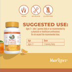 MARYRUTH'S Vitamin D3 Gummies, Adults & Kids Vitamin D, 60 Servings, Vegan | 2 Month Supply, Immune Support Supplement, 1000IU for Bone Health & Muscle Function, Vegan, Non-GMO, Gluten Free, 60 Count