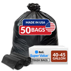 Reli. 40 to 45 Gallon Trash Bags Heavy Duty