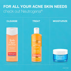 Neutrogena Body Clear Acne Body Wash & Exfoliating Scrub, 8.5 fl oz | 2% Salicylic Acid Cleanser, Chest Shoulder & Back Acne Treatment, Non-Comedogenic, Oil-Free Shower Gel