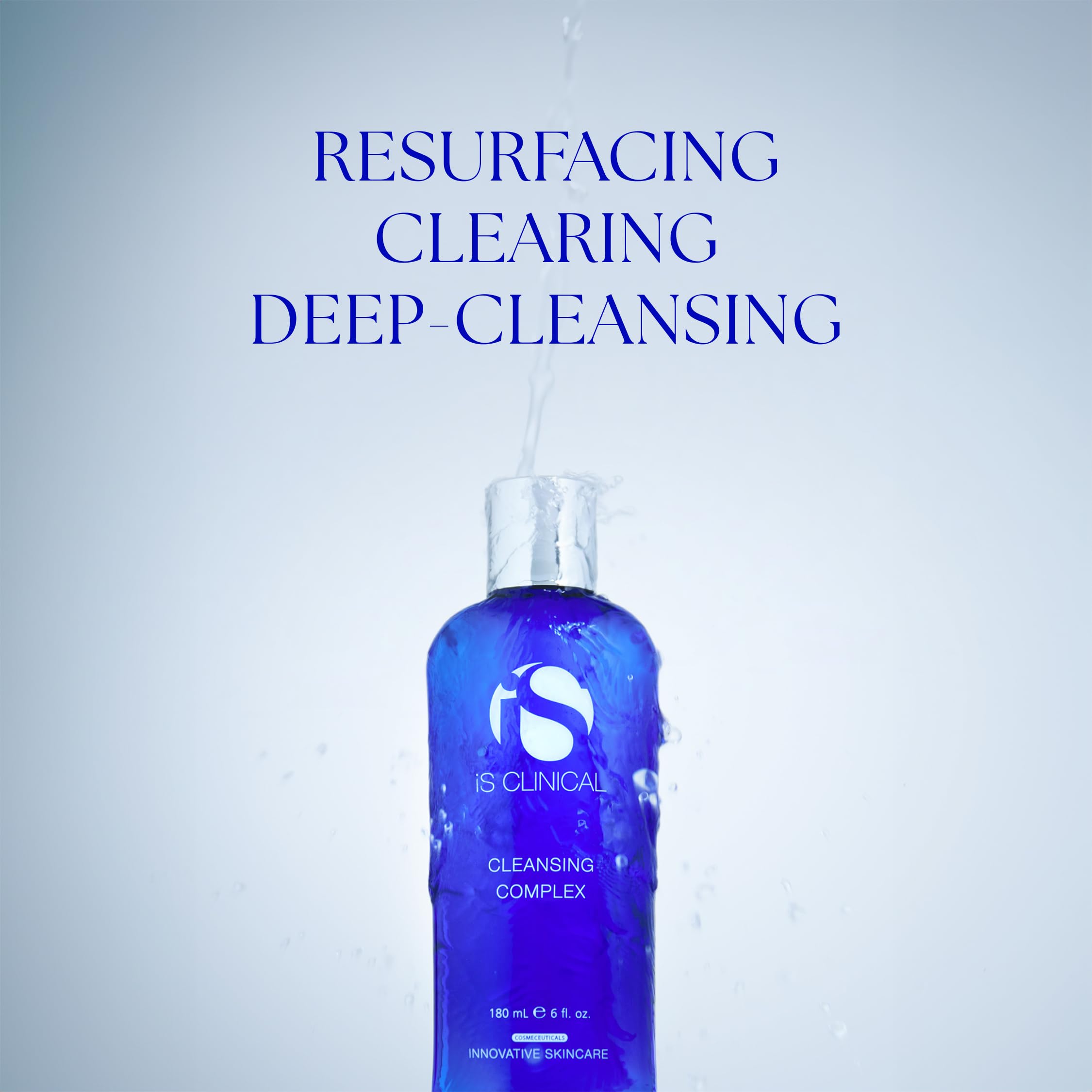 iS CLINICAL Cleansing Complex, 3in1 Gentle deep pore cleanser Face Wash and Makeup remover, Helps Acne-Prone skin