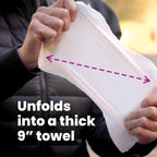PACT Bathroom Wipes | Compressed Toilet Wipes for Camping & Backpacking
