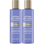 Neutrogena Oil-Free Eye Makeup Remover, 8 fl. oz | Gentle Cleanser for Sensitive Eyes, Dissolves Waterproof Mascara, Non-Greasy, Dermatologist & Ophthalmologist Tested