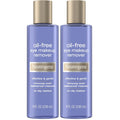 Neutrogena Oil-Free Eye Makeup Remover, 8 fl. oz | Gentle Cleanser for Sensitive Eyes, Dissolves Waterproof Mascara, Non-Greasy, Dermatologist & Ophthalmologist Tested
