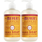MRS. MEYER'S CLEAN DAY Hand Soap, Clementine Scent, 12.5 Fl Oz Bottle