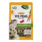 Sunseed Vitakraft Vita Prima Dwarf Hamster Food 2 lb Bag with Fruits Vegetables Grains and Seeds Providing Wholesome Daily Nutrition and Foraging Variety for Happy Healthy Small Pets