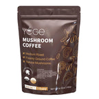 Mushroom Coffee, Instant Mushroom Coffee with Cordyceps, Reishi, King Trumpet, Shiitake, Turkey Tail, Lions Mane for Energy, Focus, Positive Mood & Immune Support (30 Servings)