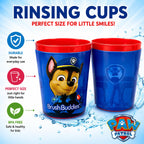 Brush Buddies Paw Patrol Manual Toothbrush and Cup Set for Kids Ages 2+ – Soft Bristles, Easy-Grip Handle, Fun Character Design, Toddler Oral Care Set for Boys and Girls