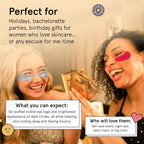 Buy now grace & stella Award Winning Under Eye Mask - Gifts for Women - Reduce Dark Circles, Puffy Eyes, Wrinkles, Under Eye Patches - Birthday, Bachelorette Party Favors - Vegan Self Care (24 Pairs, Pink) at indiglob india
