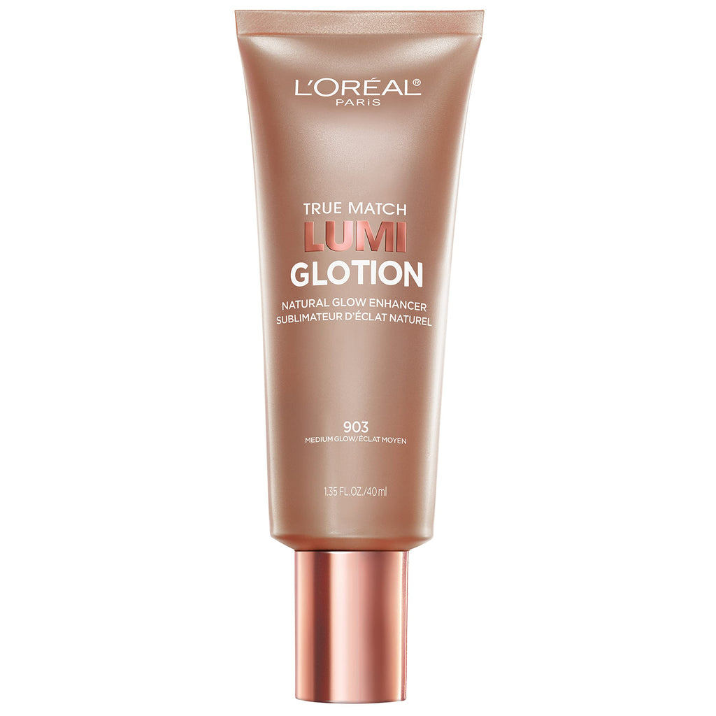 Buy now L'Oreal Paris Makeup True Match Lumi Glotion, Natural Glow Enhancer, Illuminator Highlighter, Bronzing Drops For a Sun-Kissed Glow, 902 Light at indiglob india
