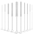 Long Straw Cleaner Brush Set, 8.7 Inch Cleaning Brushes, 10 Pack