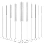 Long Straw Cleaner Brush Set, 8.7 Inch Cleaning Brushes, 10 Pack