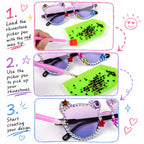 Bedazzling Kit, 3mm Rhinestones, 40 Colors, 8 Accent Gem Shapes
