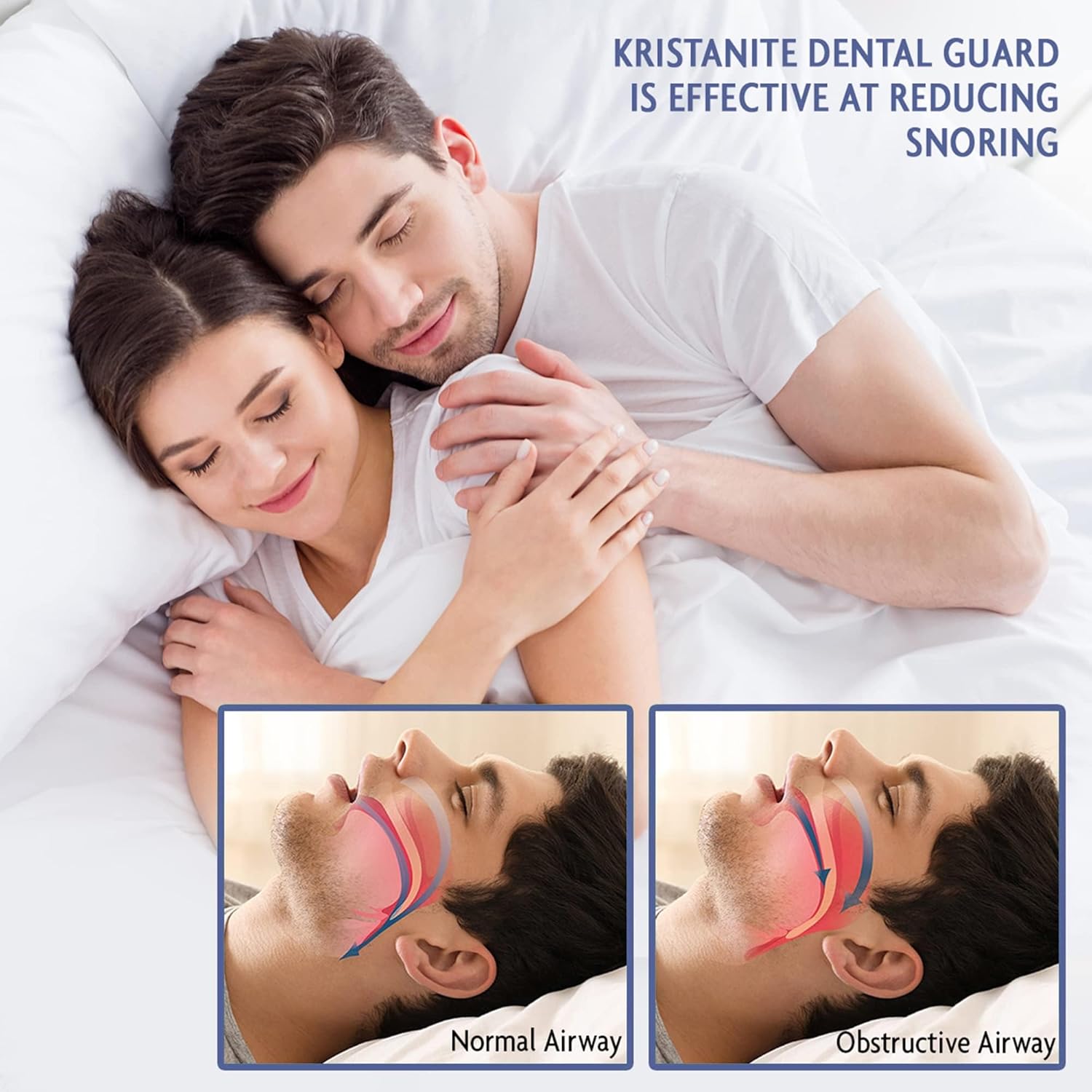 Buy now Anti Teeth-Grinding Dental Guard-Ready to use-No Boiling or Molding, Slim, Sleek and Comfortable Works for Upper and Lower Jaw, relieves pain and corrects TMJ and Bruxism at indiglob india