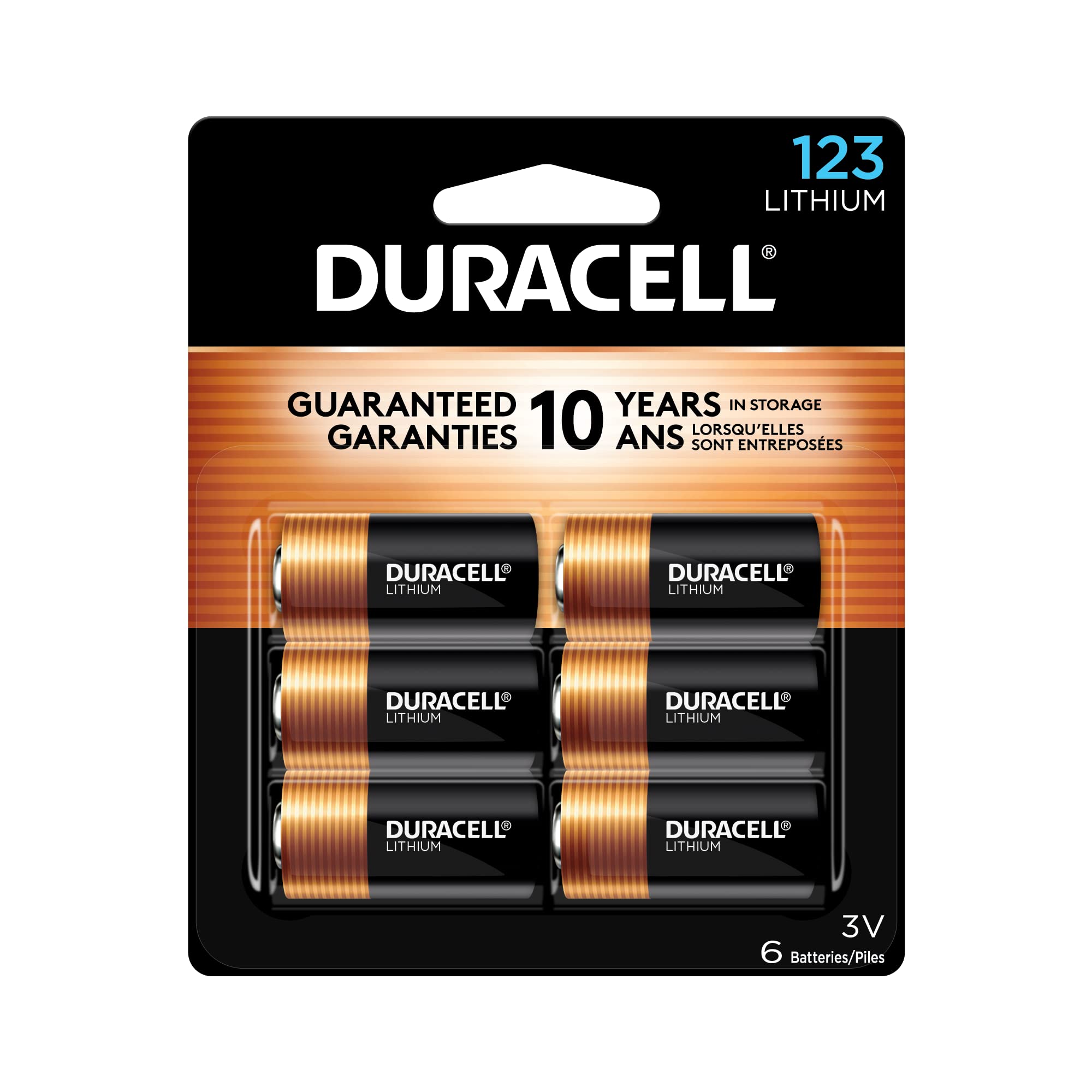 Buy now Duracell CR123A 3V Lithium Battery, 2 Count Pack, 123 3 Volt High Power Lithium Battery, Long-Lasting for Home Safety and Security Devices, High-Intensity Flashlights, and Home Automation at indiglob india