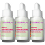 Good Molecules Overnight Exfoliating Treatment, AHA BHA, Pack of 3 | Resurfaces and renews the look of skin overnight with AHA and BHA. Use up to 3 nights a week with daytime SPF.