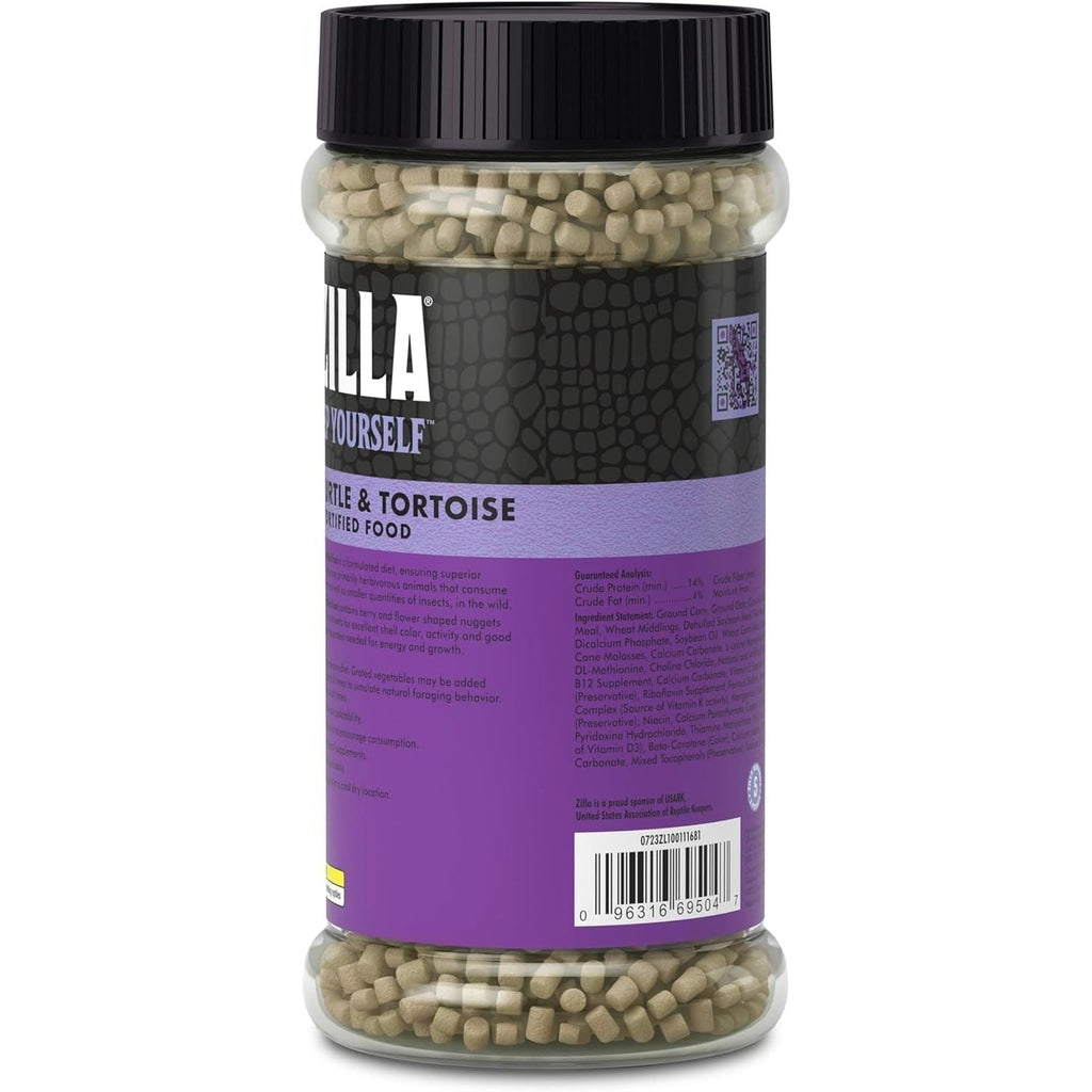 Buy now Zilla Land Turtle and Tortoise Extruded Food Pellets 6.5 Ounces at indiglob india