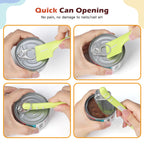 8 PACK Can Lids, Pet Food Can Cover and Food Mixing Spoons Food Canned Scoop, Fits Most Standard Size Dog and Cat Can Tops for Pet Cat Dog Feeding Can and Wet Food Storage