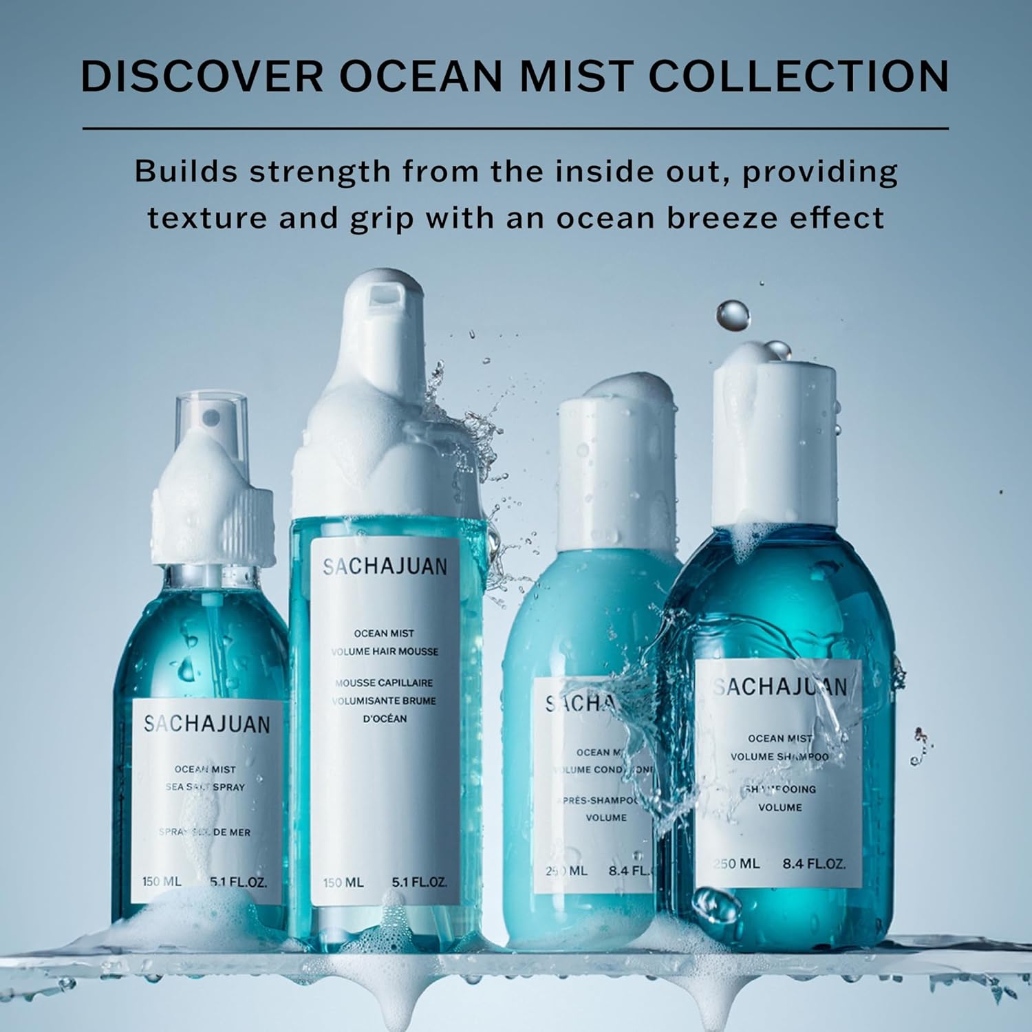 Buy now SACHAJUAN Ocean Mist Sea Salt Spray, Wave, Texture, Grip & Volume for Texturizing Beach Waves, Matte Finish at indiglob india