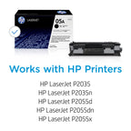 HP 05A Black Toner Cartridge | Works LaserJet P2035, P2055 Series | CE505A