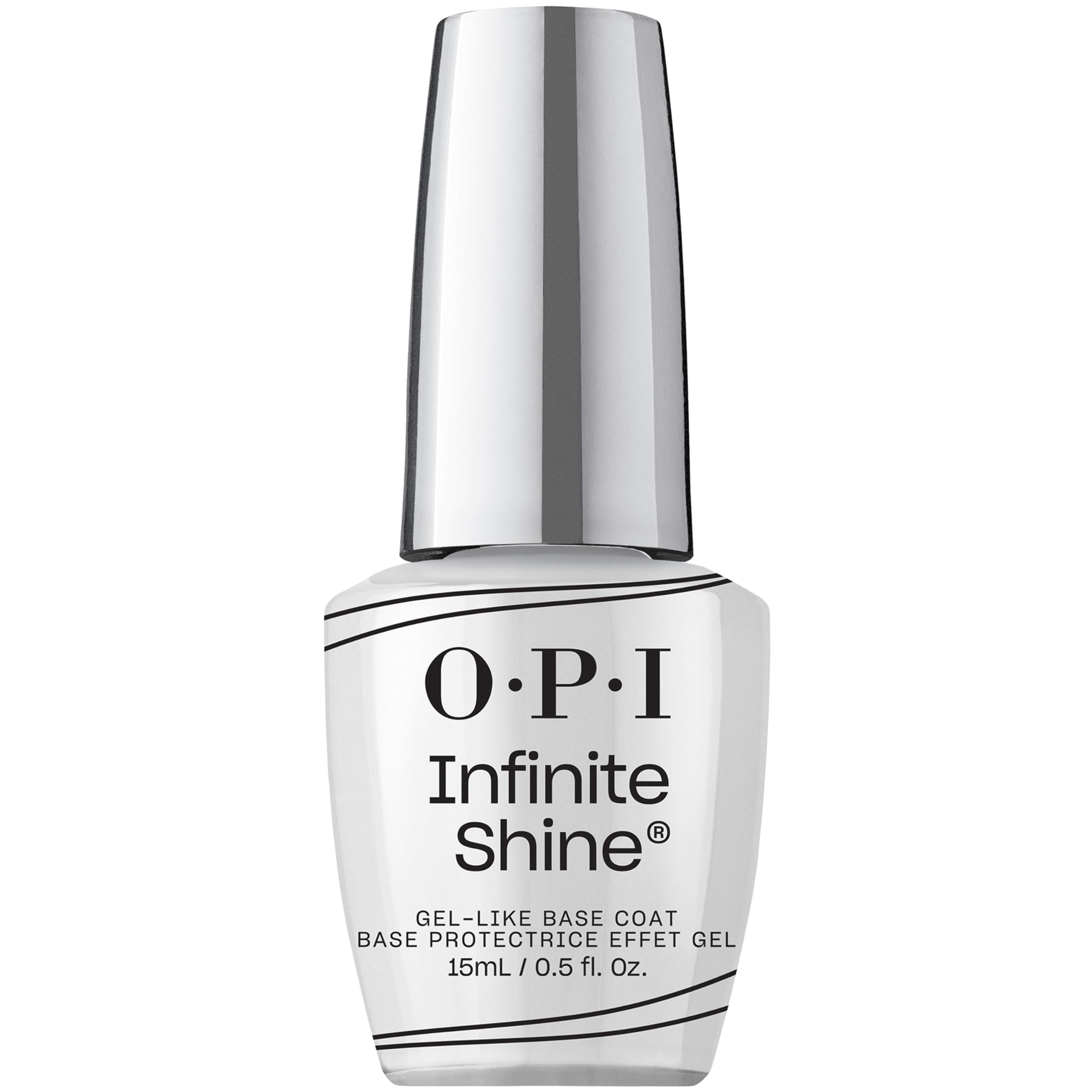 OPI Infinite Shine | Clear Gel Like Nail Polish Base Coat & Top Coat | Long Wear Nail Polish | Vegan, Long Lasting, Protects Nails