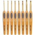 Buy now 8 Sizes Crochet Hooks Set,Ergonomic Crochet Hooks with Soft Rubber Handles and Number Marks for Grandmothers,Moms,Children,Beginners or Advanced Crochet Lovers Default at indiglob india