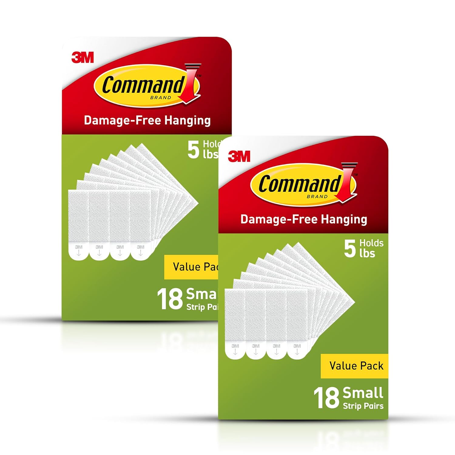 Buy now Command 4 lb Small Picture Hanging Strips 18 Pairs (36 Command Strips), Damage-Free Hanging Picture Hangers, No Tools Wall Hanging Strips for Home Decor, White Adhesive Strips 36 Pairs at indiglob india