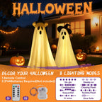 2Pcs Halloween Decorations Outdoor, Ghost Halloween Party Decoration Indoor