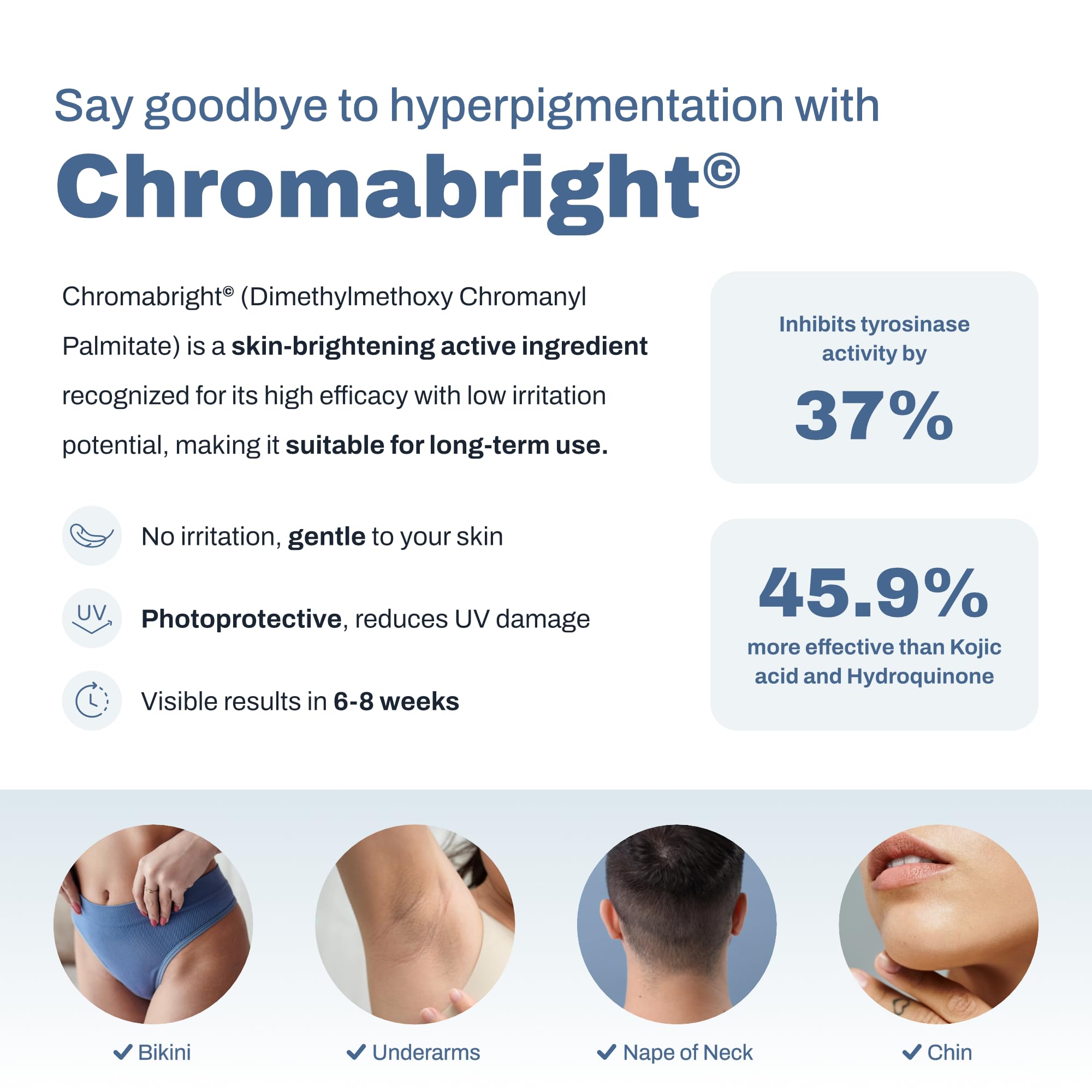 PFB Vanish Chromabright Ingrown Hair Treatment (3.28 oz) – After Shave Soothing Solution Ingrown Hair & Razor Bump Stopper, Relieves & Softens Skin, Dark Spots Remover for Face, Body & Intimate Areas