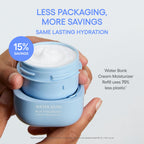 LANEIGE Water Bank Blue Hyaluronic Acid Cream Daily Face Moisturizer: Hydrating Korean Lightweight Face Cream with Ceramides & Squalane for Lasting Deep Hydration & Skin Barrier Support