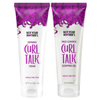 Not Your Mother's Curl Talk Frizz Control Sculpting Gel & Defining Cream - 6 fl oz Each - Tames Hair Frizz & Maximizes Definition - For All Curly Hair Types (Pack of 16)