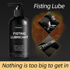 Anal Sex Lube, Water Based Fisting Gel Cum-Like Lube for Enhanced Comfort and Smooth Experience, Long Lasting Back Door Sexual Lubricant for Men, Women and Gay