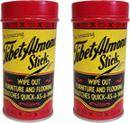 Tibet Almond Stick Scratch Remover - Touch Up and Repair Hardwood, Furniture, Floors Instantly - All-in-One Kit for Restoration of Cabinets, Vinyl, and More - Odorless, Colorless, Non-Toxic (2 Pack)