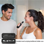 Buy now Toothbrush Travel Case Compatible with Oral-B Pro 1000, 2000, 3000, 3500, 1500/ for Philips Sonicare ProtectiveClean 4100 5100 Electric Toothbrush with Mesh Pocket for Accessories - Black (Bag Only) at indiglob india