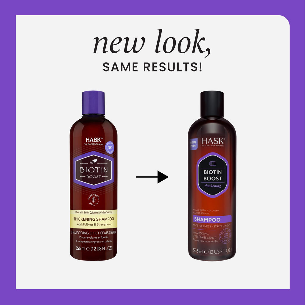 HASK Biotin Boost Thickening Shampoo, 12 Fl Oz