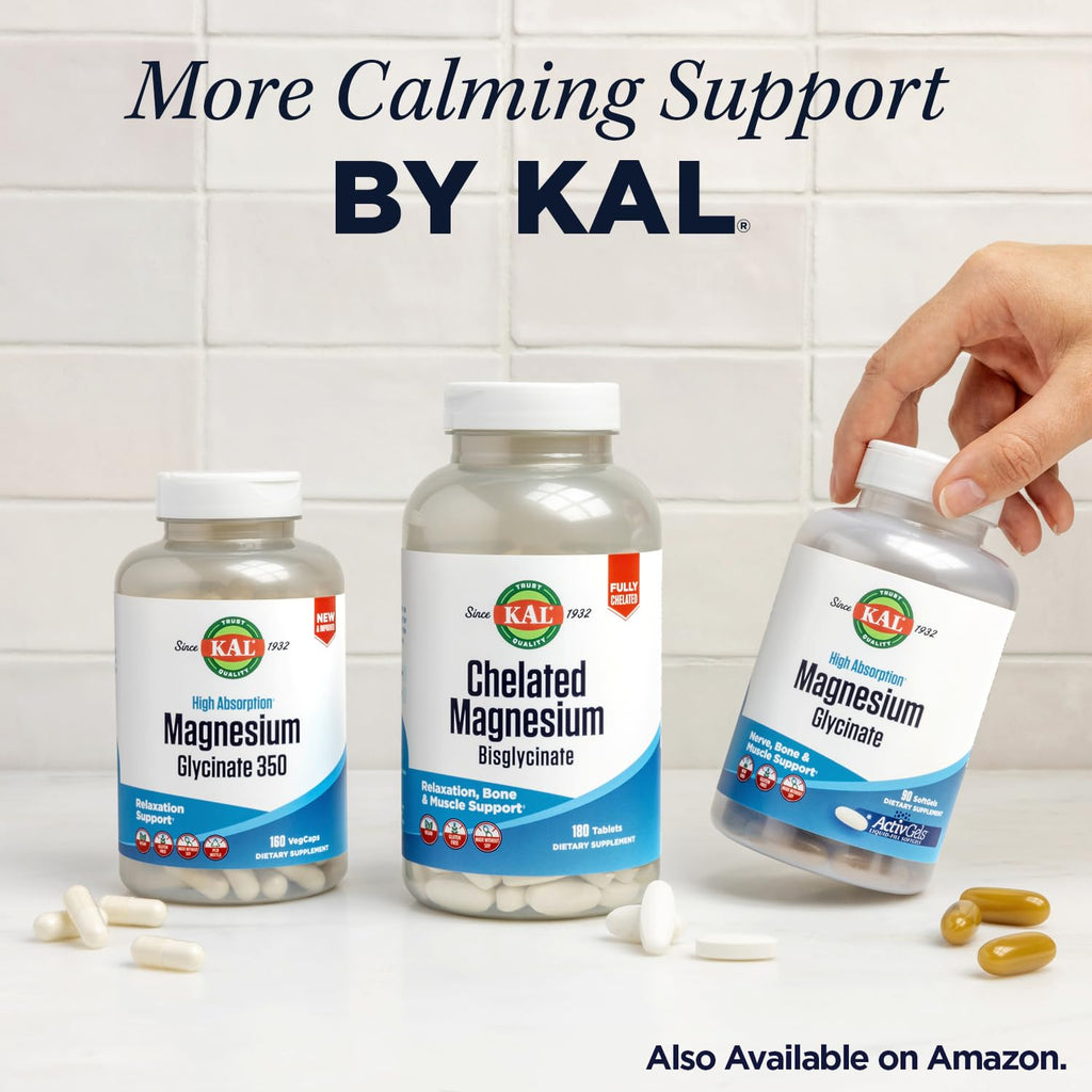 KAL Lithium Orotate 5 mg, 120 VegCaps | Mood & General Wellness Support, Highly Bioavailable Low Dose Lithium Supplement, 120 Servings, Vegan & Lab Verified