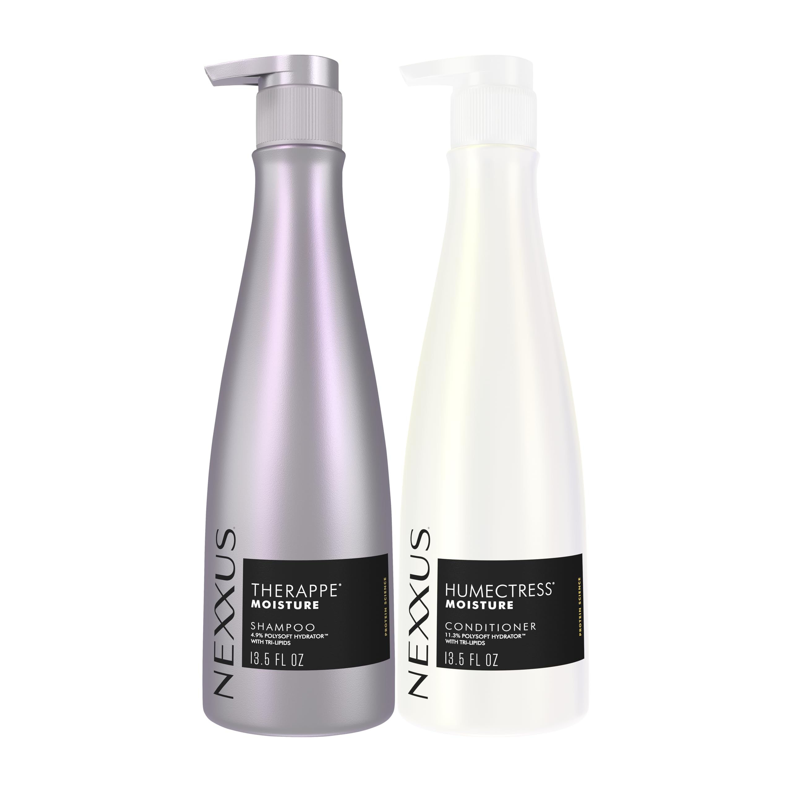 Nexxus THERAPPE and HUMECTRESS Advanced Hydration Shampoo and Conditioner for Dry Hair for Advanced Hydration 32 fl oz 2 Pack