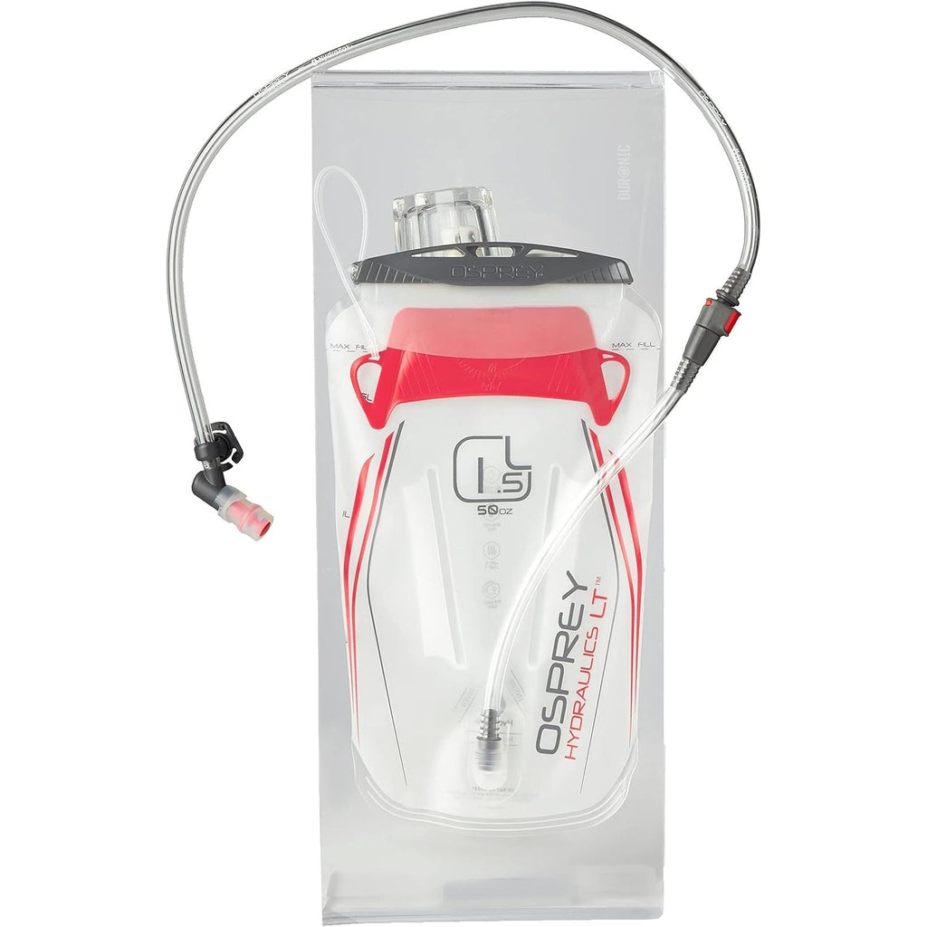 Buy now Osprey Hydraulics LT 2.5L Water Reservoir with Bite Valve, Red at indiglob india