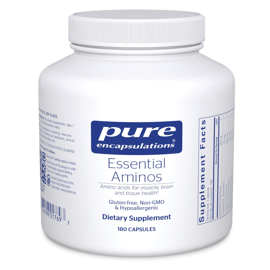 Pure Encapsulations Essential Amino Acids, 180 Capsules | Muscle Recovery Support and Health*, with Leucine, Threonine and Tryptophan