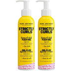 Marc Anthony Hair Styling Gel for Curly Hair,Strictly Curls-Long Lasting Strong Hold Curl Defining-Hair Gel for Medium&Coarse Curls-Added Shine&No Flaking-Hair Products Reduces Frizz,(Pack of 2)