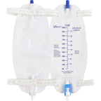 Buy now Easy-Tap Leg Bag Urinary Drainage Bag, 1000ml, Anti-Reflux Valve, Cloth Straps, Easy Flip Drain (Pack of 3) at indiglob india