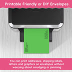 25 Pack Colored Mailing Envelopes, 9 x12 Inches Self-Seal Manilla Envelopes