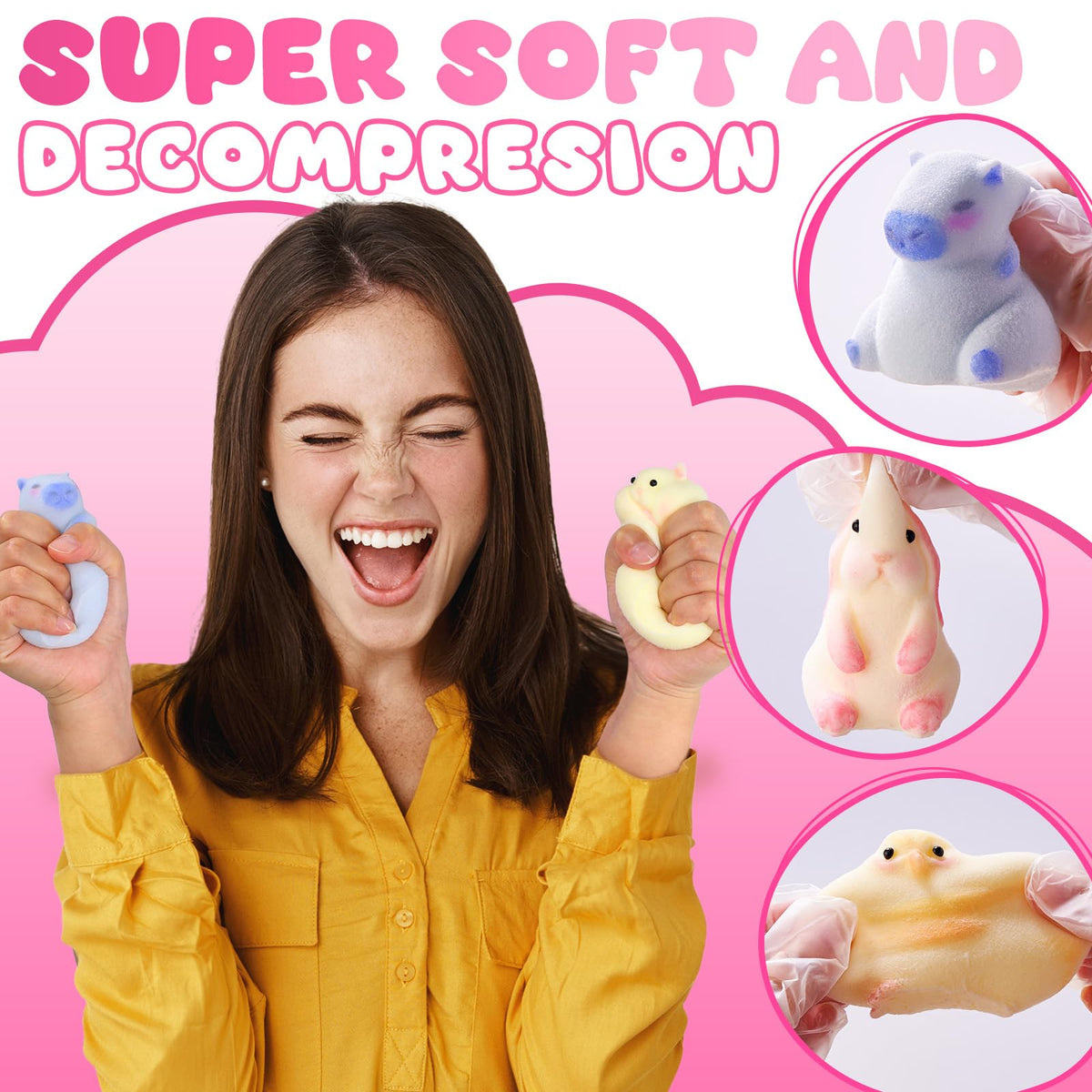 LET'S RESIN Flex Rubber for Taba Squishy Kit, All-in-one Beginner Kit
