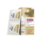 RoC Retinol Correxion Line Smoothing 2-Step Peel Pads with Clinical Retinol & 5-Acid Blend, Resurfacing Treatment for Fine Lines, Dullness, and Pores, 20 Treatments