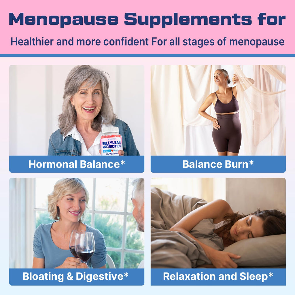 Menopause Supplements for Women, Hot Flashes & Night Sweats, 60-Day Supply